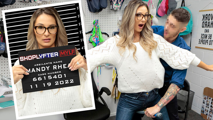 [ShopLyfterMYLF] - Stepmom's Smart Mouth Gets Filled - Billy Boston - Mandy Rhea