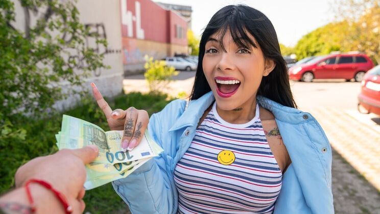 [PublicAgent] - Big Tits Athenea Rose Gets Fucked Outdoors - Athenea Rose