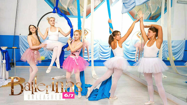 [ClubSweethearts] - Lesbian Ballerinas in Group Fun - Margo von Teese - Alexis Wilson - Sofia Sey - Luna Ray - Aurora Heat - Sara Heat