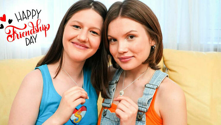 [ClubSweethearts] - Shaved Pussy Licking on Friendship Day - Milka Wey - Margo von Teese