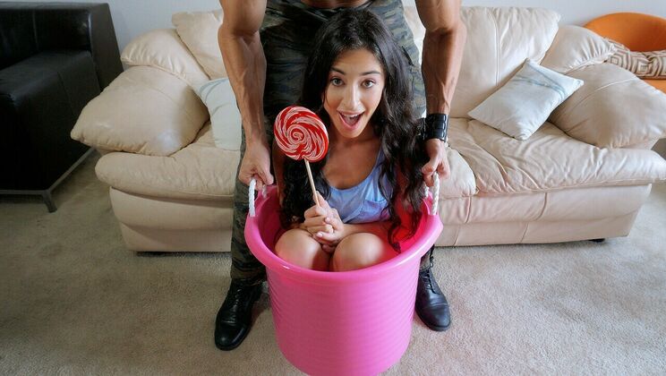  Latina Gets it All In 