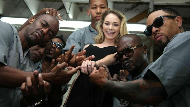 [BlacksonBlondes] - Angel Smalls Creampie and Facial