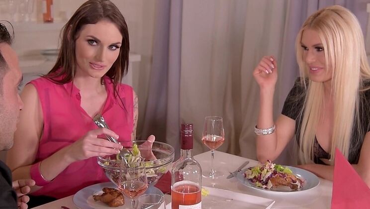 [PornWorld] - Clarence & Lure: A Blonde & Brunette Porn Session - Kai Taylor - Marie Clarence