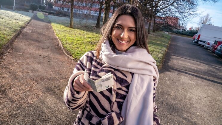 [PublicAgent] - Basement Blowjob and Spanking