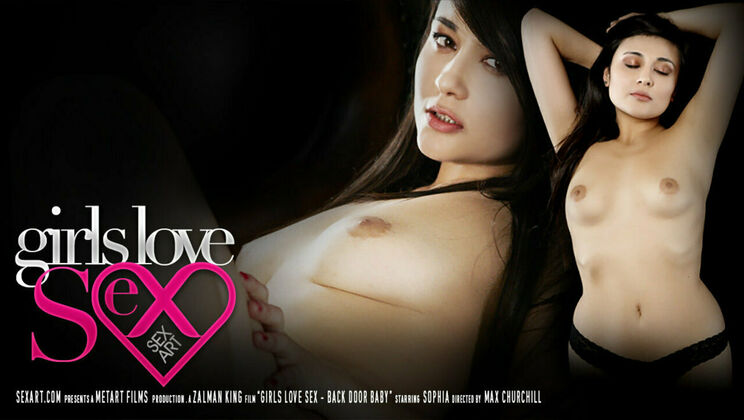 [SexArt] - Beautiful Sophia Takes It from Behind - Sophia