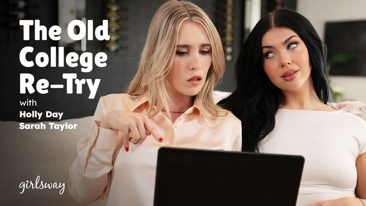 [Girlsway] - Day and Taylor's Naughty College Encounter - Sarah Taylor - Holly Day