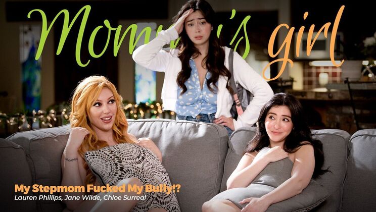 [Girlsway] - Stepmom and Bully Fingering Stepdaughter – Threesome Fun