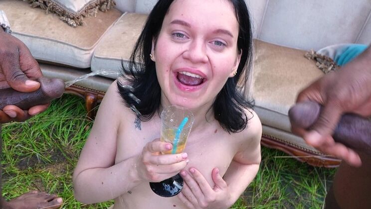 [ErikaKortiStudio] - First Time Porn: Petite Babe's Interracial BBC Gangbang & Pissing - Shadow - Eva Tender - Marica Shanti - Momo Lebons - Blade