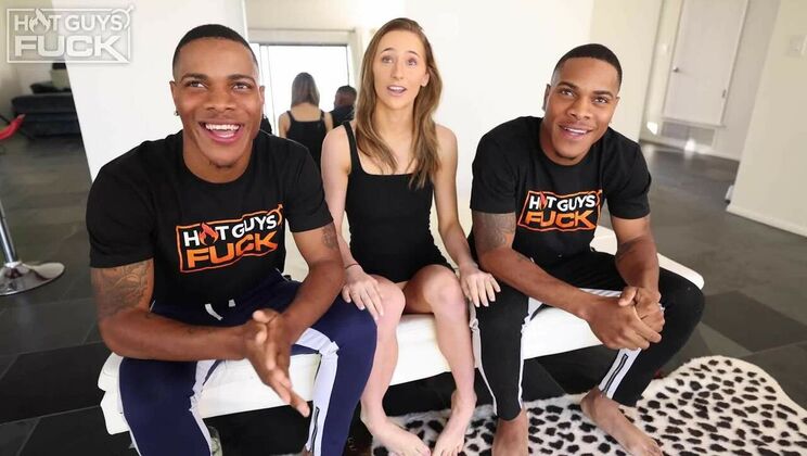 [HotGuysFuck] - Pre-Fun with TWINS: Dee King, Jay King, and Sexy Madison Peach - Madison Peach - Jay King - Dee King