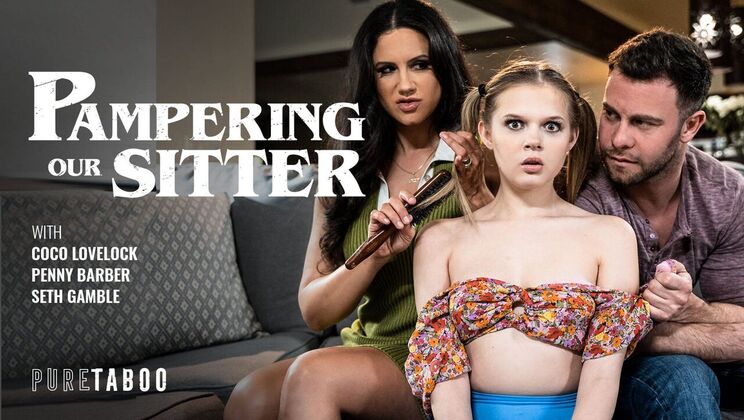 [PureTaboo] - Rimming the Babysitter's Ass - Seth Gamble - Penny Barber - Coco Lovelock