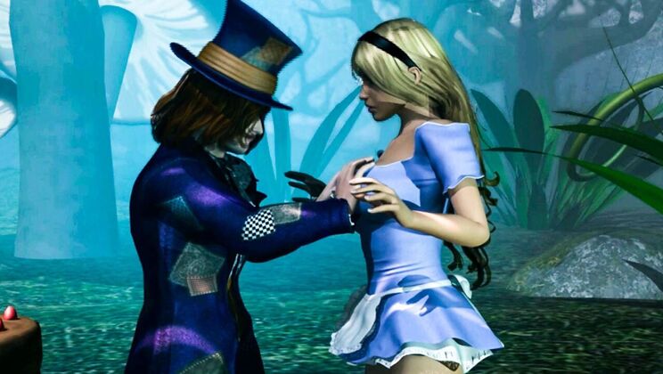 [AdultTimeAnimation] - Young Blonde in a XXX Wonderland of Cumshots