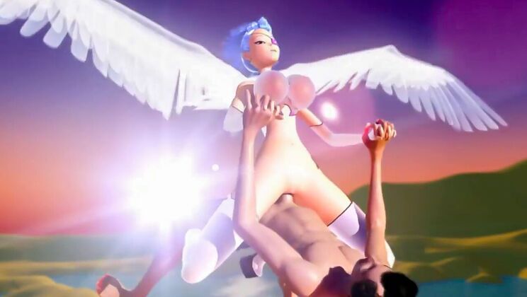 [AdultTimeAnimation] - Skyjacked Passion: Big Boobs and Blowjob