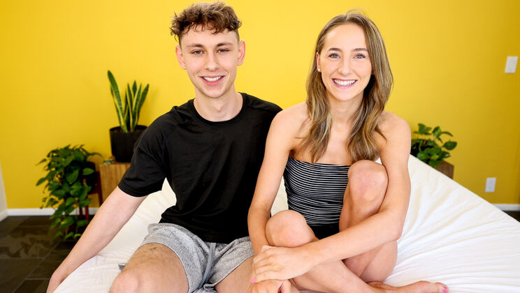 [HotGuysFuck] - Madison Peach and Dallas Diamond Star in a First-Time Sex Interview - Madison Peach - Dallas Diamond