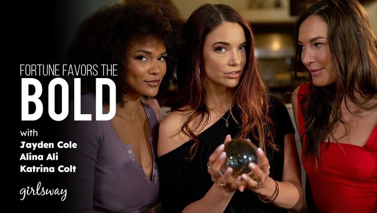 [Girlsway] - Lesbian Threesome – Redhead, Brunette & Ebony in Action - Jayden Cole - Alina Ali - Katrina Colt