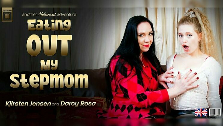 [Mature.nl] - Darcy Rosa Enjoys Stepmom Kjirsten Jensen's Big Ass and Wet Pussy