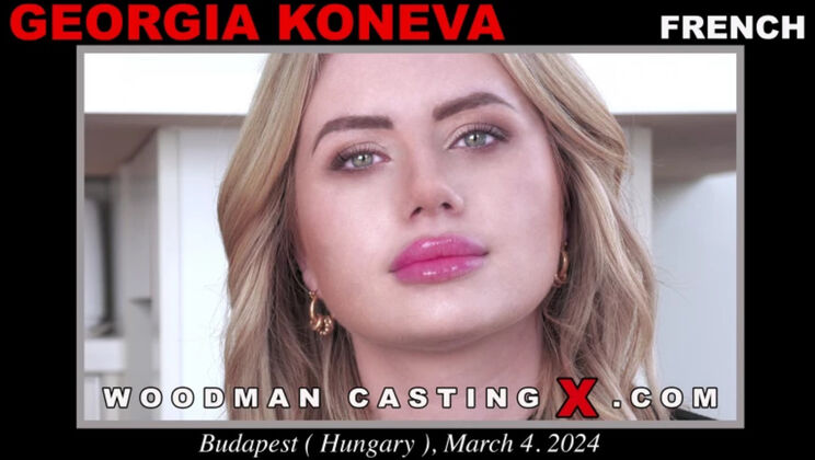 [WoodmanCasting] - Rough Sex with Georgia Koneva - Georgia Koneva