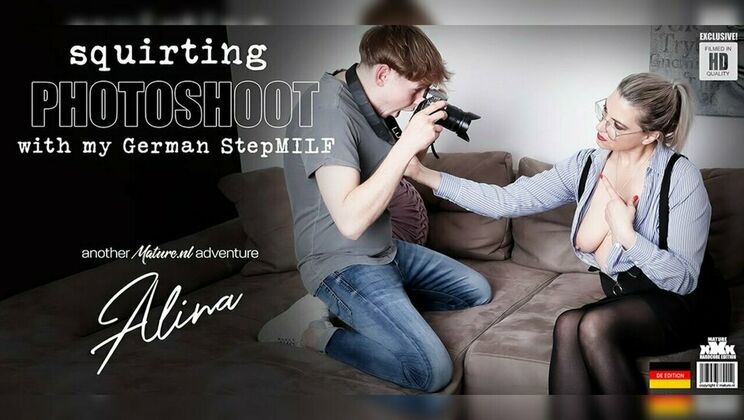 [Mature.nl] - Shaved German MILF Alina Gets a Hardcore Pounding