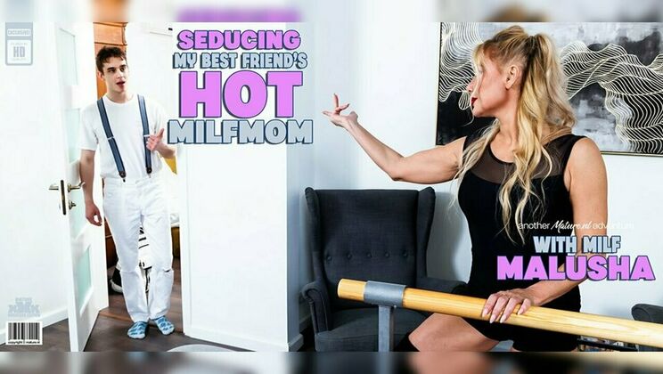 [Mature.nl] - Malusha Squirts During a Wild Sex Encounter with Robby