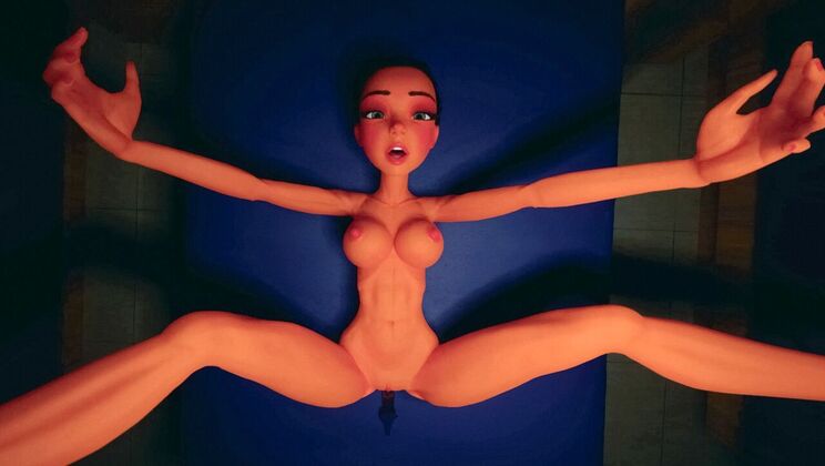 [AdultTimeAnimation] - Shaved and Brunette Anika Squirts - Dee Williams - Casey Kisses