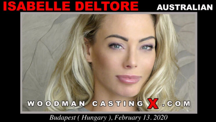 [WoodmanCasting] - Isabelle Deltore's Blowjob and Deepthroat Casting Skills - Isabelle Deltore