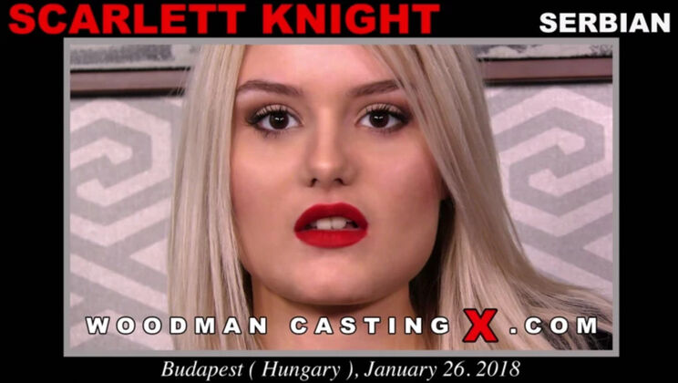 [WoodmanCasting] - Gaping Fun with Scarlett Knight - Scarlett Knight