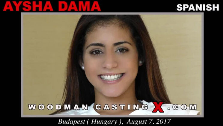 [WoodmanCasting] - Aysha Dama’s Big Ass Destroyed in Casting Audition