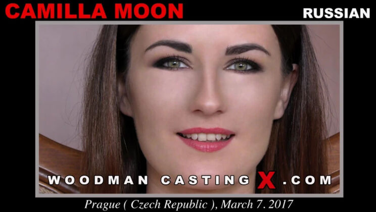 [WoodmanCasting] - Camilla Moon's First-Time Double Penetration Casting - Camilla Moon