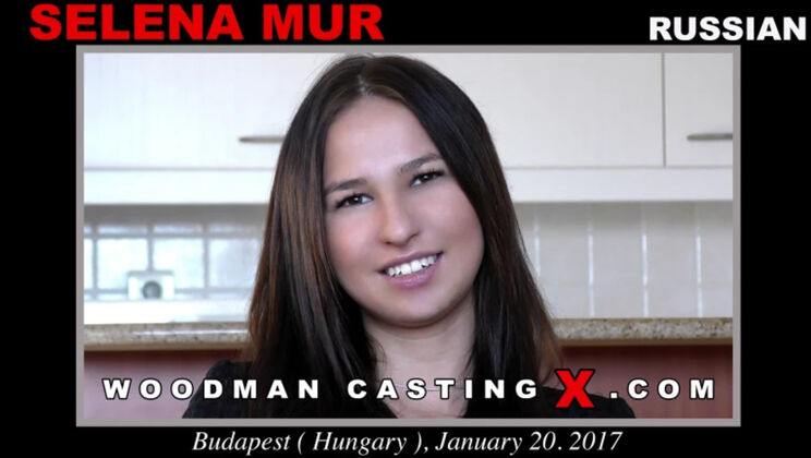 [WoodmanCasting] - Double Penetration for Selena Mur - Selena Mur