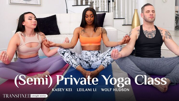 [Transfixed] - Cum Swapping in the Gym - Wolf Hudson - Kasey Kei - Leilani Li