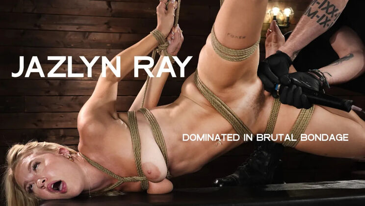 [Hogtied(Kink)] - The Pope's Corporal Punishment of Jazlyn Ray - The Pope - Jazlyn Ray