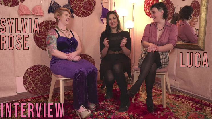 [GirlsOutWest] - Luca and Sylvia Rose: Lingerie and Laughter