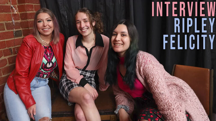 [GirlsOutWest] - The Comic Relief Interview: Felicity & Ripley - Ripley - Felicity