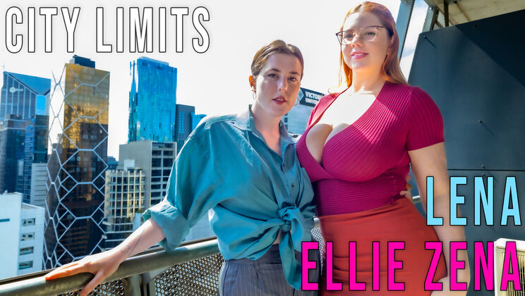 [GirlsOutWest] - Lena & Ellie Zena - City Limits Fingering Fun - Lena - Ellie Zena