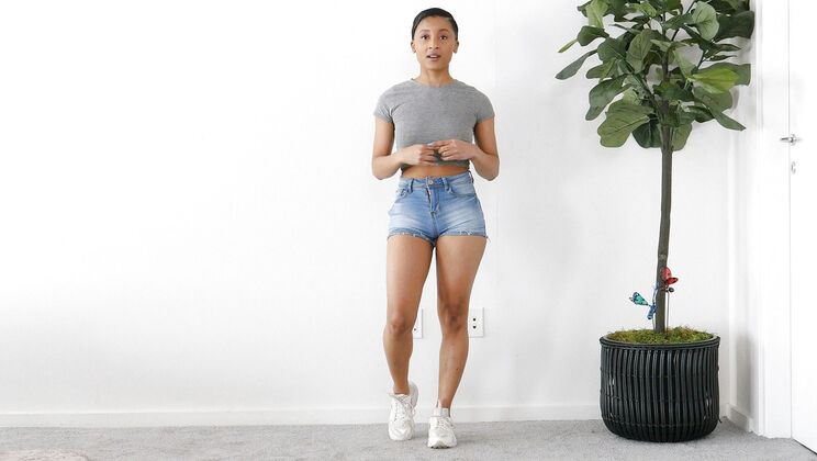 [NetVideoGirls] - Alyssa's Panties Off