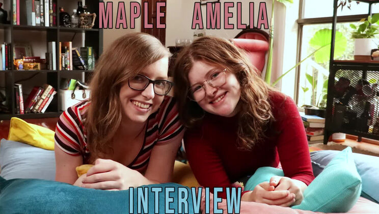 [GirlsOutWest] - Amelia P & Maple's Hot and Hairy Wellness Interview - Maple - Amelia P