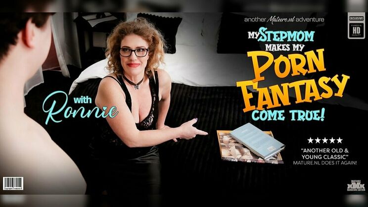 [Mature.nl] - Ronnie, Stepmom with Big Tits, Fucks Stepson