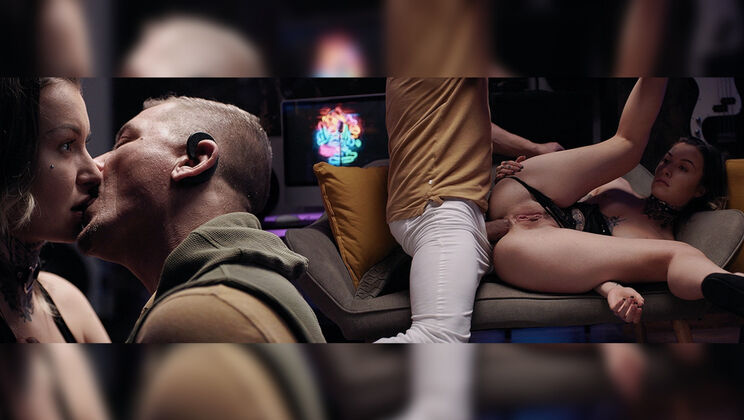 [Freeze] - Anal and Blowjob Fun with Tattooed Lovers - Steve Q - Tabitha Poison