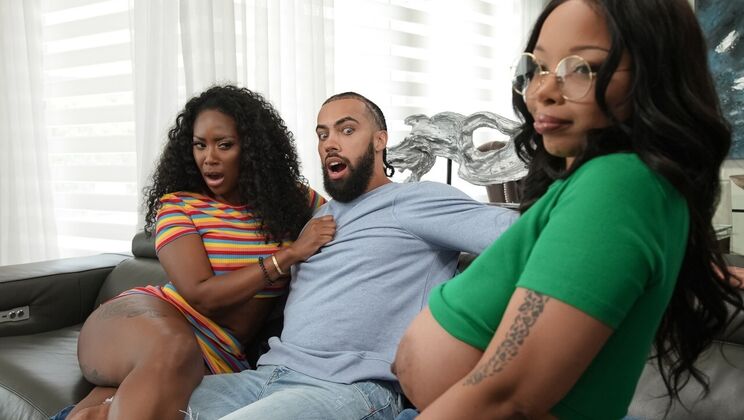 [RKPrime] - Blowjob Bliss with Busty Brunette Babe - James Angel - Advoree - Charlotte Lavish