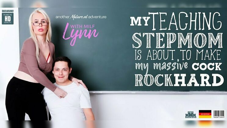 [Mature.nl] - Stepmom Lynn Teaches Stepson How to Give Her Cum - Jimmy Twice - Lynn (EU)