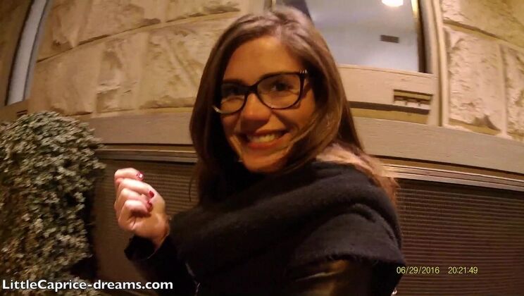 POV Brunette Fucked in Hotel