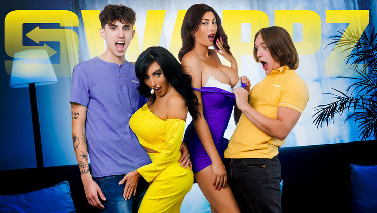 [MomSwap] - Deepthroat Delights with Dylan Ledger - Lola Pearl - Dylan Ledger - Abi James - Axel Haze