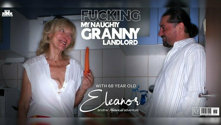 [Mature.nl] - Hot Granny Eleanor Gets Kissing and Pussy Licking - Eleanor - Leslie Taylor