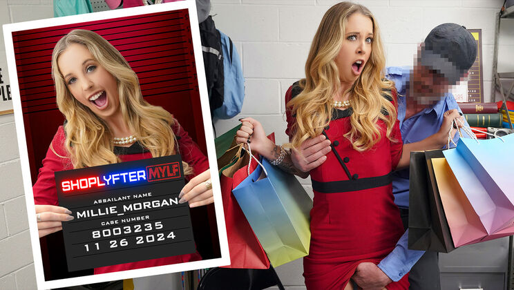 [ShopLyfterMYLF] - Millie Morgan's Deepthroat Blowjob for Facial - Mike Mancini - Millie Morgan