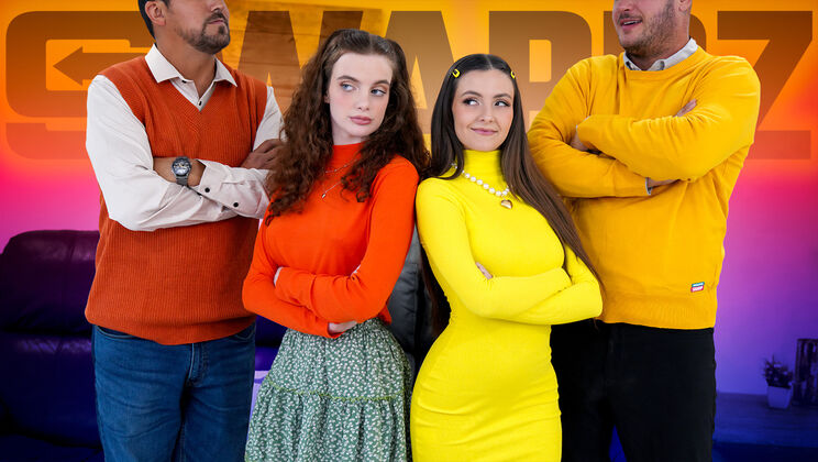 [DaughterSwap] - Oral and Facial with Juan and Friends - Juan Largo - Danny Mountain - Serena Hill - Marina Vaylor