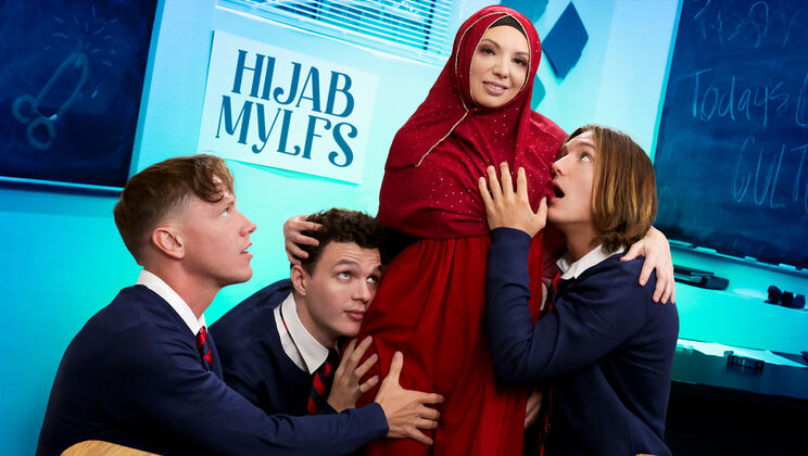 [HijabMylfs] - Rion King's Triple Pleasure - Rion King - Kiki Daire - Josh Rivers - Axel Haze