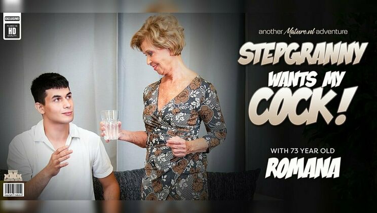 [Mature.nl] - 73-Year-Old Romana and Young Toyboy in a Kinky Encounter - Romana - Bruno Baxter