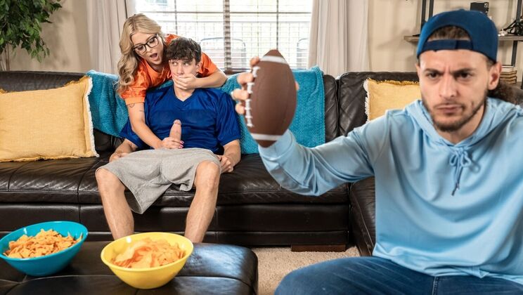 [CrazyCollegeGFs] - Blonde GF With Tattoo Begs For Anal - Gets Missionary Instead - Parker Ambrose - Jill Taylor