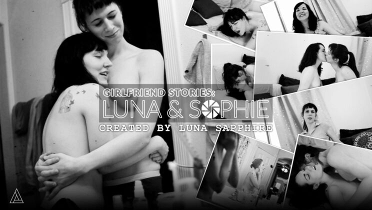 [ModelTime] - Luna Sapphire & Sophie Ladder's Spanking & Pussy Licking Fun - Luna Sapphire - Sophie Ladder