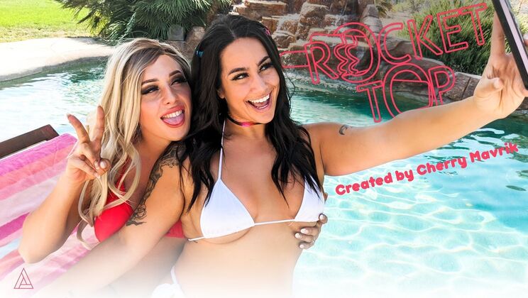 [ModelTime] - Shemale and Girl Threesome with Cumshot - Cherry Mavrik - Misty Meaner