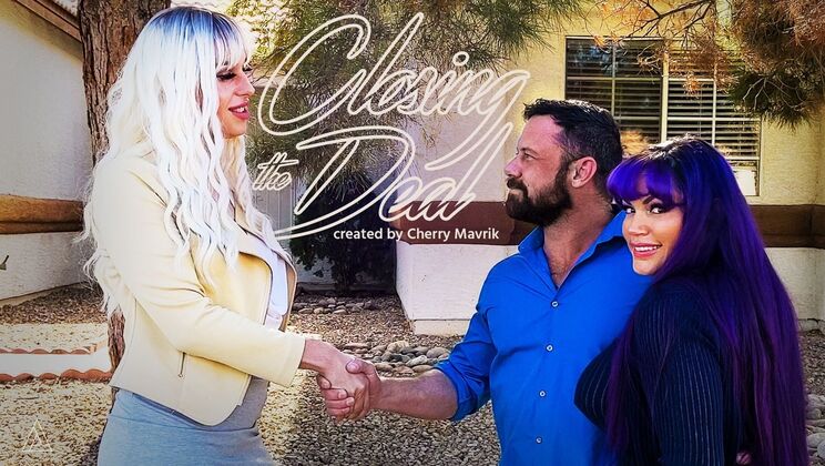 [ModelTime] - Office Threesome with Cum on Tits & Deepthroat Finish - Sergeant Miles - Jasmeen LeFleur - Cherry Mavrik